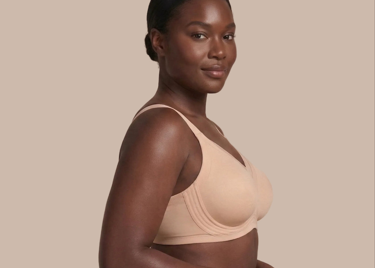 Wireless V-Neck Mesh Jelly Bra – Total Freedom, Perfect Support